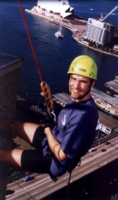 Abseil, next is Outback Hotel