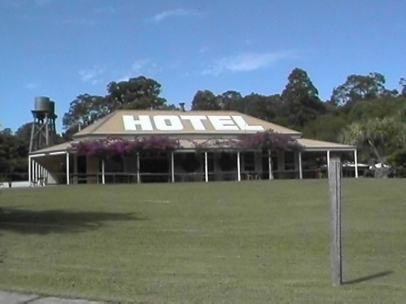 Outback Hotel, next is Red Road
