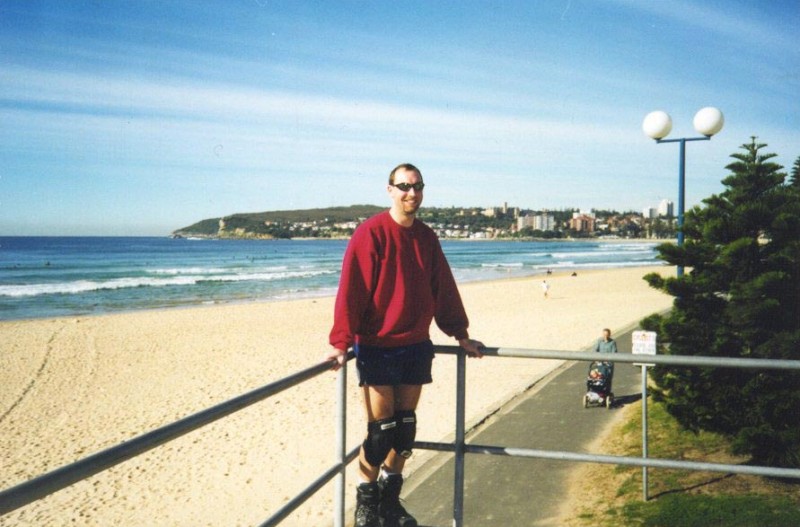 Skate Rob at Manly, next is Kim at Manly
