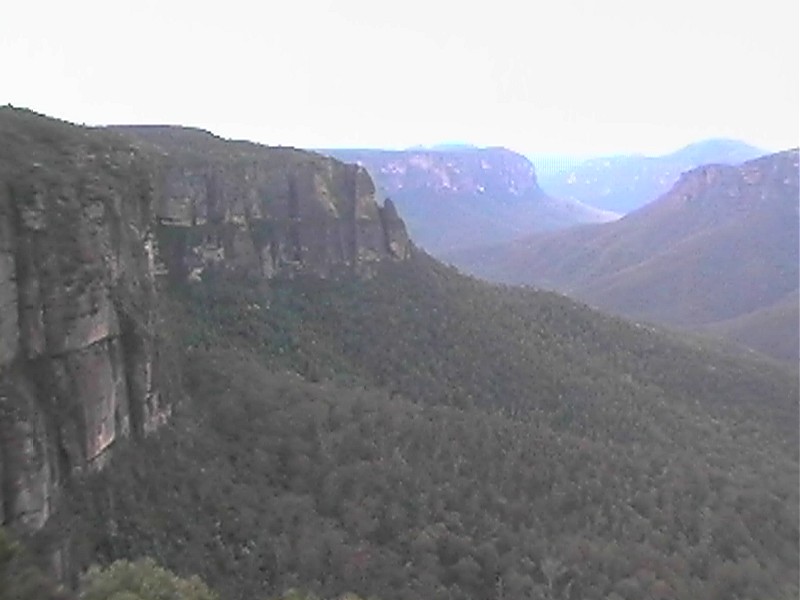 From Govett's Leap, next is Waratah
