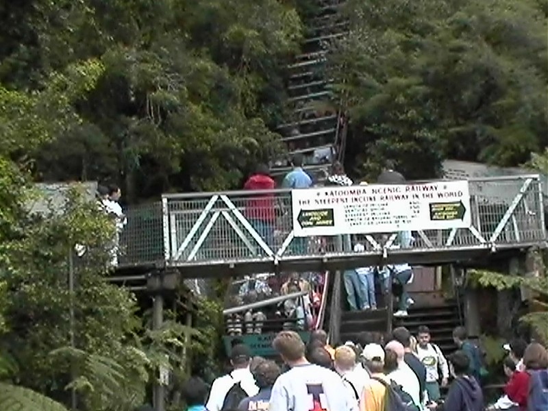 Katoomba Scenic Railway, next is On the Scenic Railway