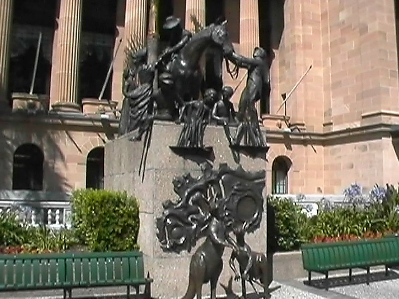 George Square Figures, next is George Square Church