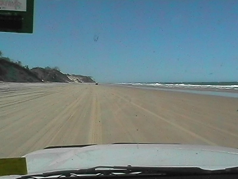 Beach Driving, next is Lake Boomanjin