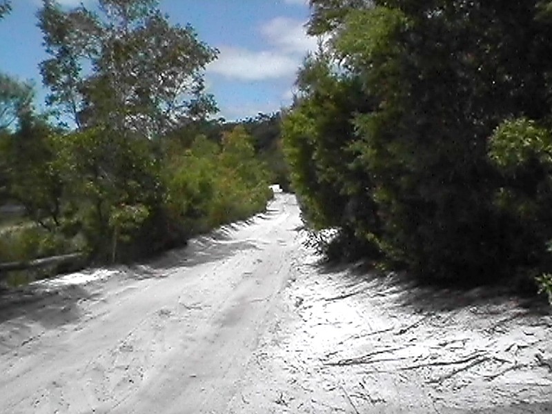 Fraser Island Track, next is The Wreck of the Maheno