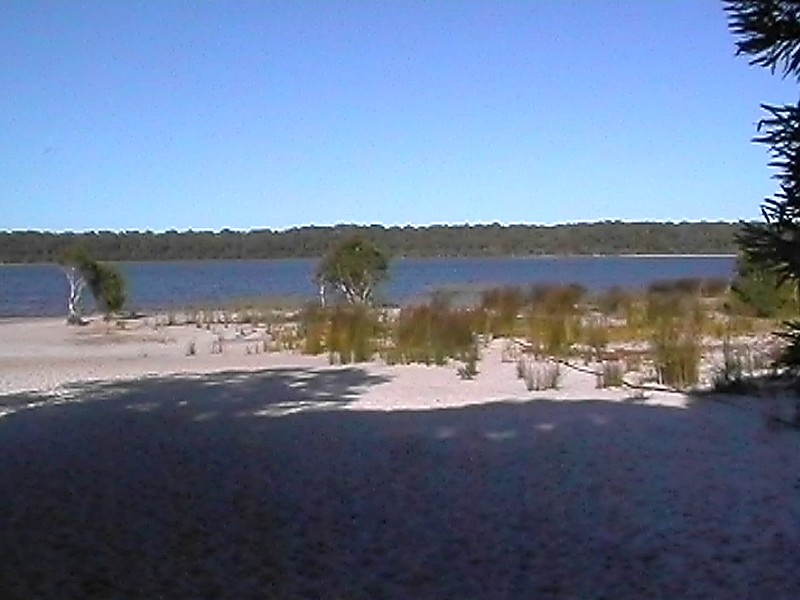 Lake Boomanjin, next is Rob & 4WD