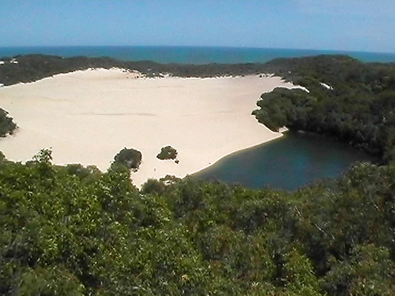 Lake Wabby, next is Lake McKenzie