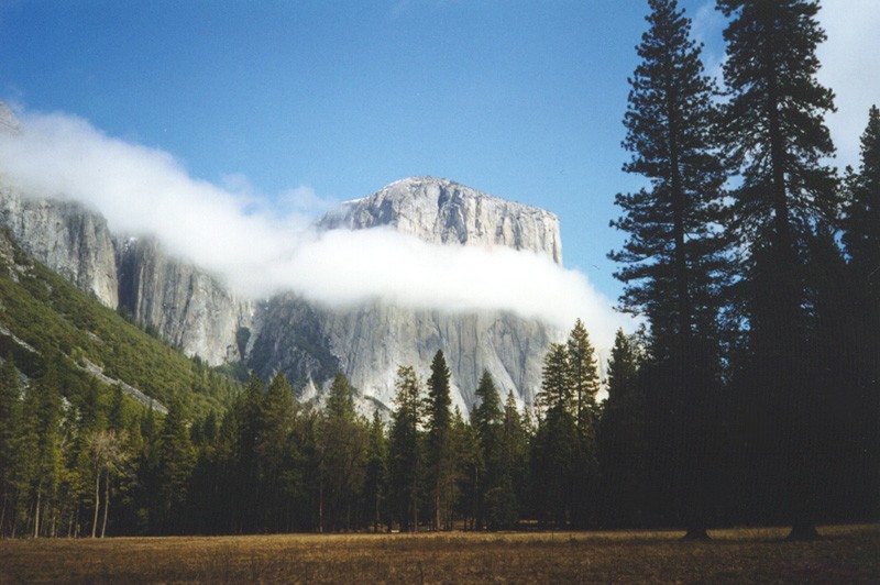 El Capitan, next is Bridalveil Fall