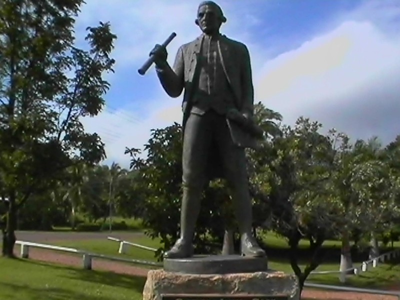 Cooktown Statue, next is Bushcamper