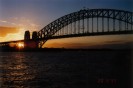 Sydney Harbour Bridge Sunset (78K)