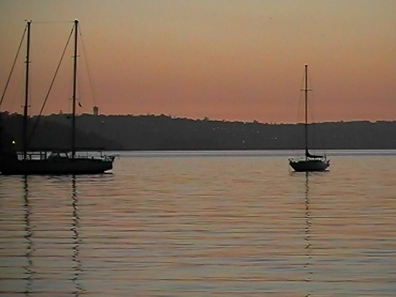 Sydney Harbour Sunrise, next is Careening Cove Sunrise