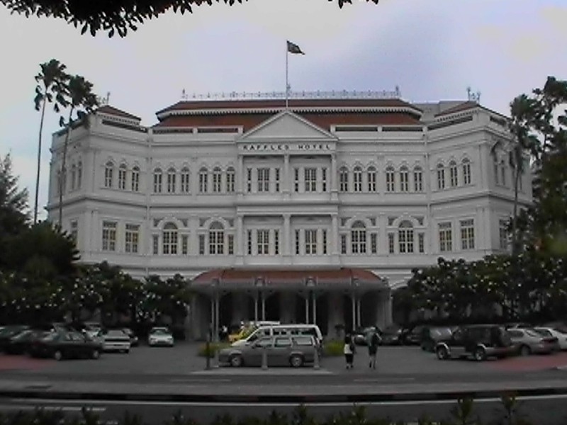Raffles Hotel, next is Chijmes