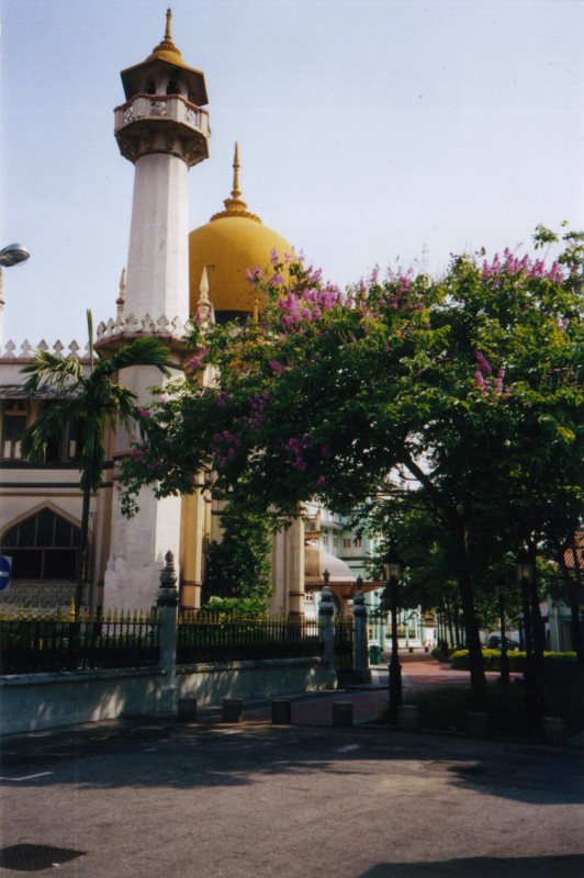 Singapore Temple, next is Raffles Hotel