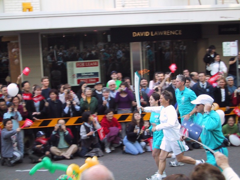 Olympic Torch, next is Night Time Circular Quay