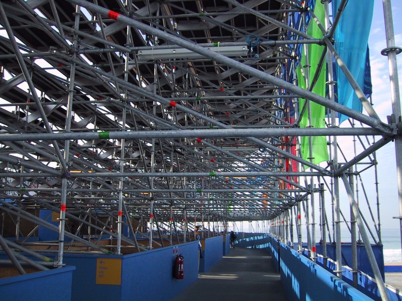 Under the Stadium, next is Olympic Beach Volleyball Stadium