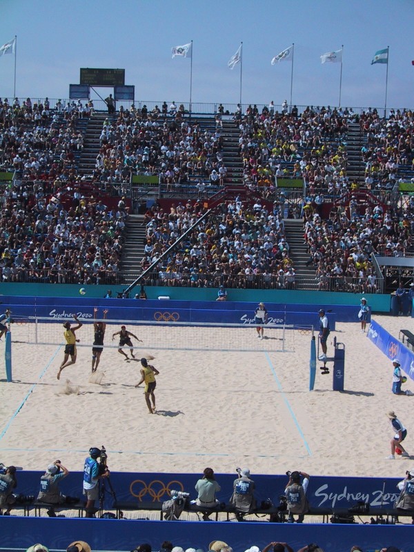 Beach Volleyball Action, next is Bondi Beach