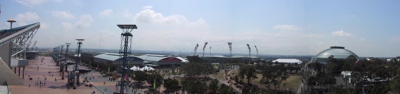 Olympic Park, next is Stadium Australia Ramp
