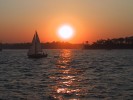 Sydney Boat Sunset (109K)
