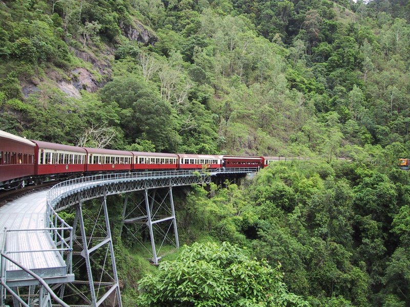 Scenic Railway Bridge, next is ??? Falls