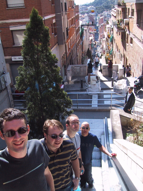 Big Stairs, next is Barcelona Panorama
