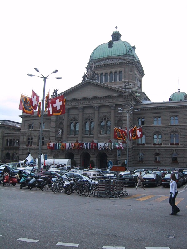 Swiss Parliment, next is Intelaken Boating