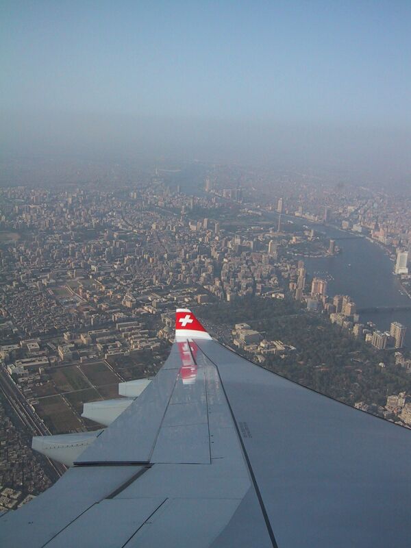 Swiss Air Cairo, next is Cairo Roads