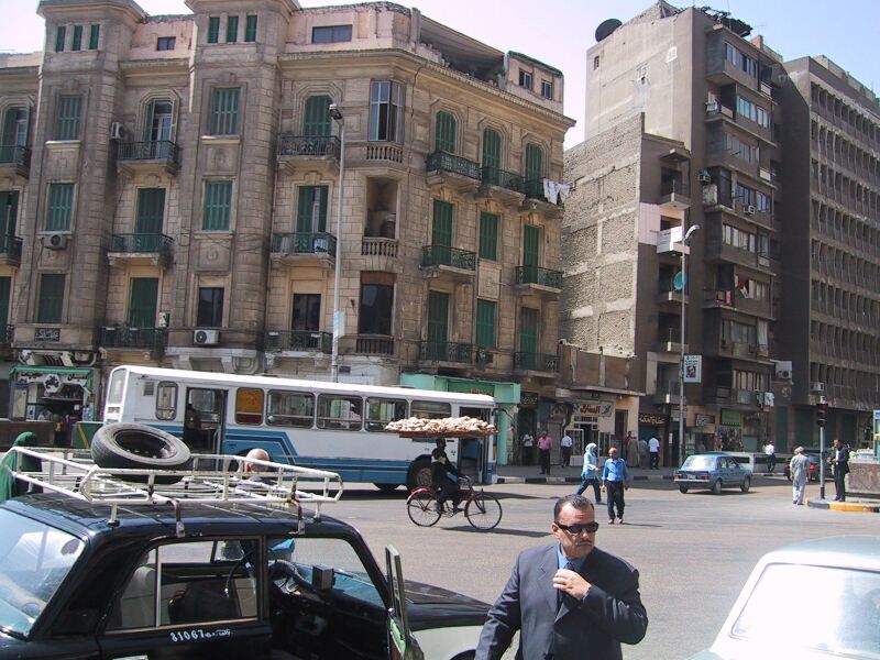 Cairo Roads, next is Cairo from Tower