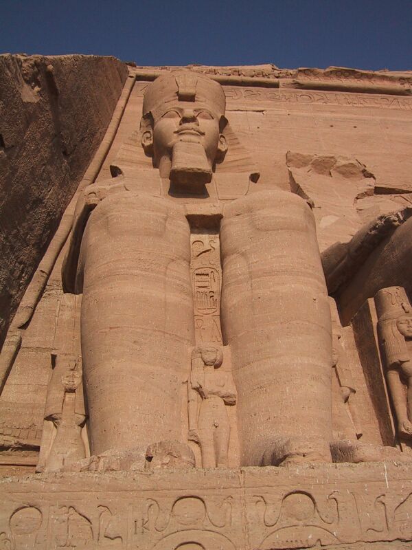 Ramses II, next is Abu Simbel Temples