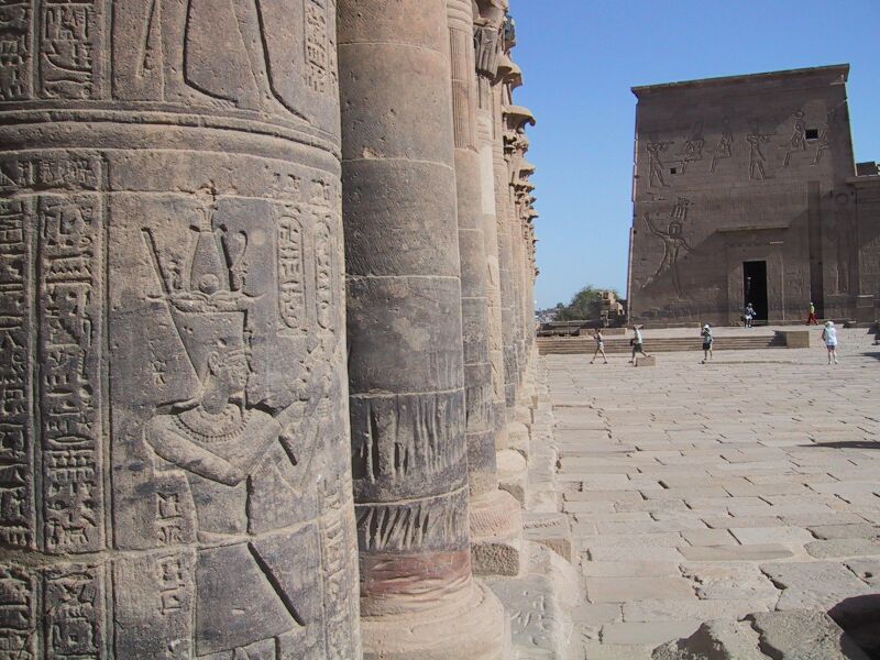Philae Outer Court, next is Kiosk of Trajan