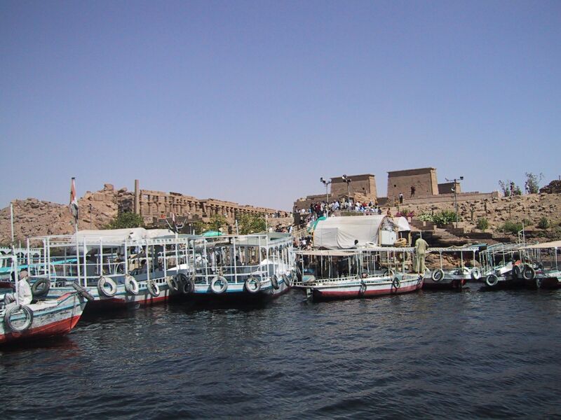 Philae Boats, next is Felucca Lunch