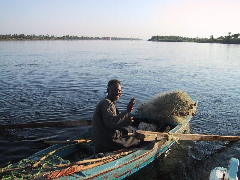 Nile Fisherman, next is Nile Sunset