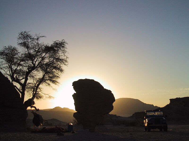 Sinai Desert Sunrise, next is Dahab Cafe