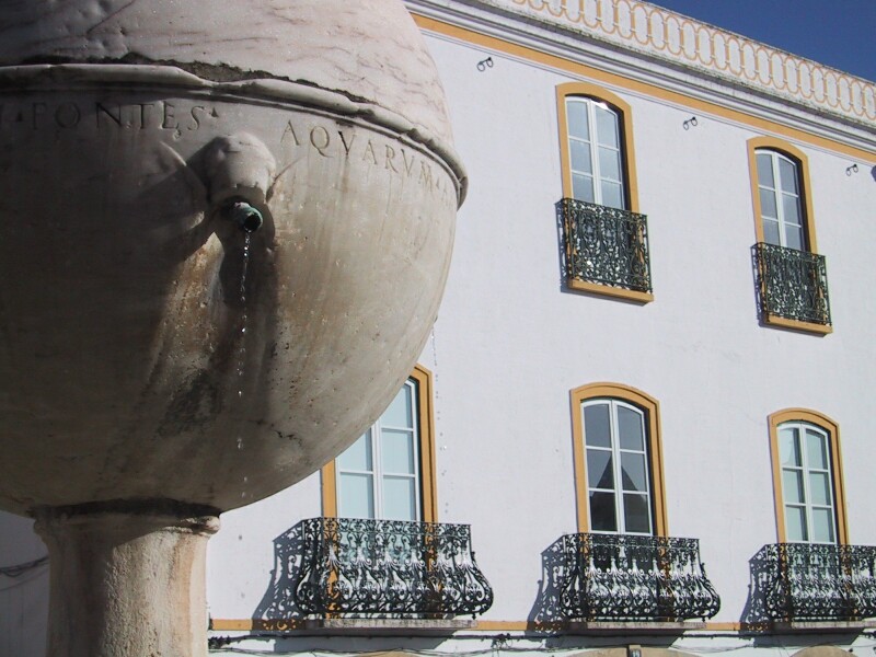 Evora Fountain, next is Evoramonte Panorama