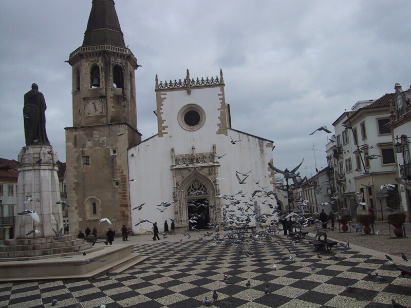 Tomar Square, next is Convent of Christ