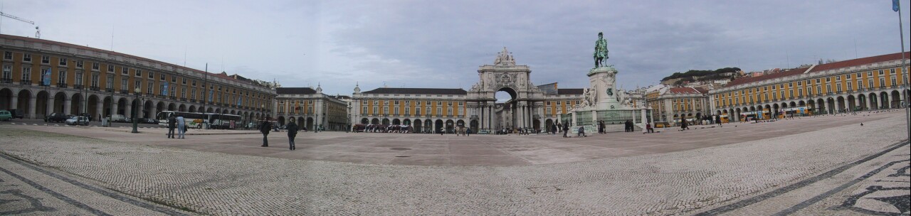 Placa do Commercio, next is Bairro Alto Street