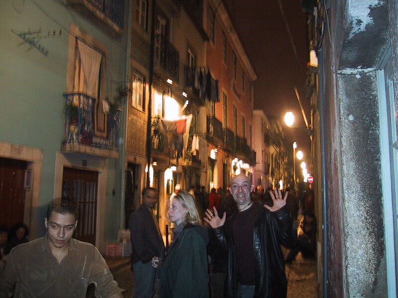 Bairro Alto Street, next is Bairro Alto Bar
