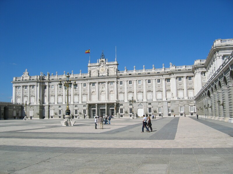 Spanish Palace, next is Spanish Stained Glass