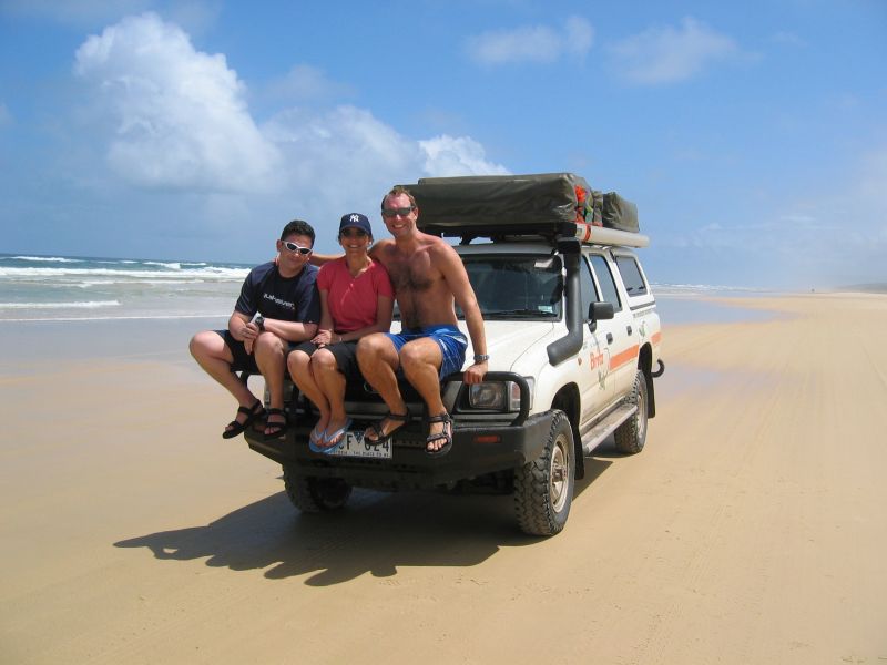 Fraser Beach Bonnet, next is Maheno Wreck
