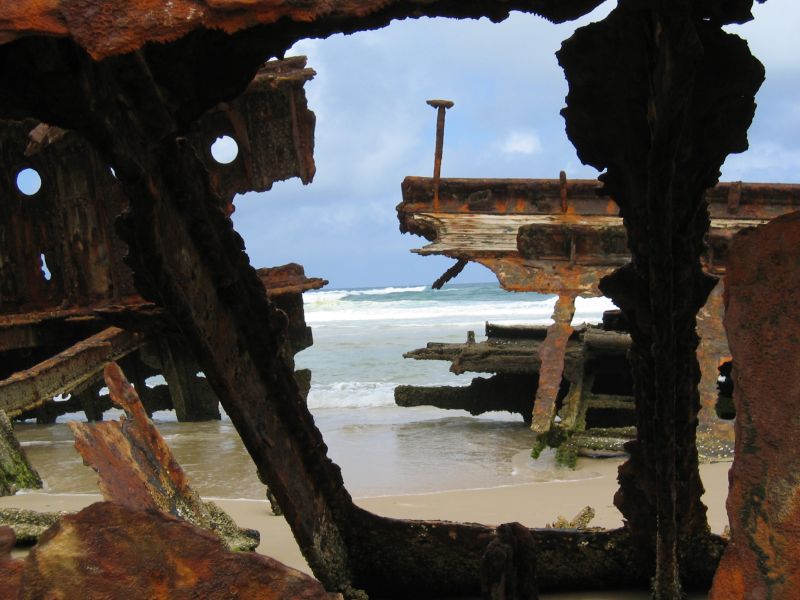 Maheno Wreck, next is Waddy Sunset