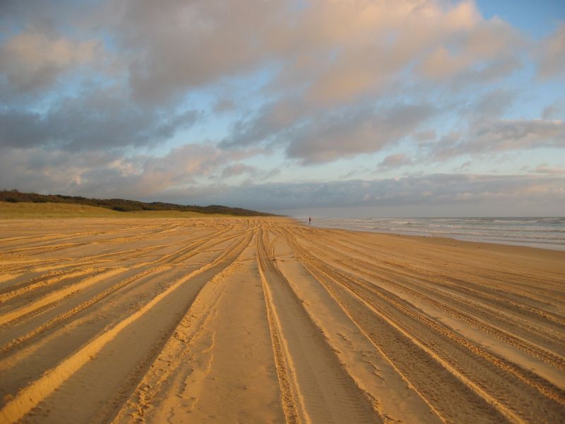 Beach Tracks, next is Fraser Camping