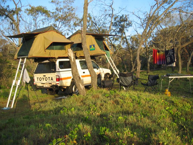 Fraser Camping, next is Lake McKenzie