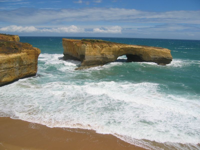 London Bridge (has fallen down), next is Blue Lake