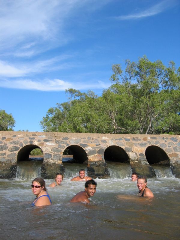 Outback Spa, next is Bungle Canyon