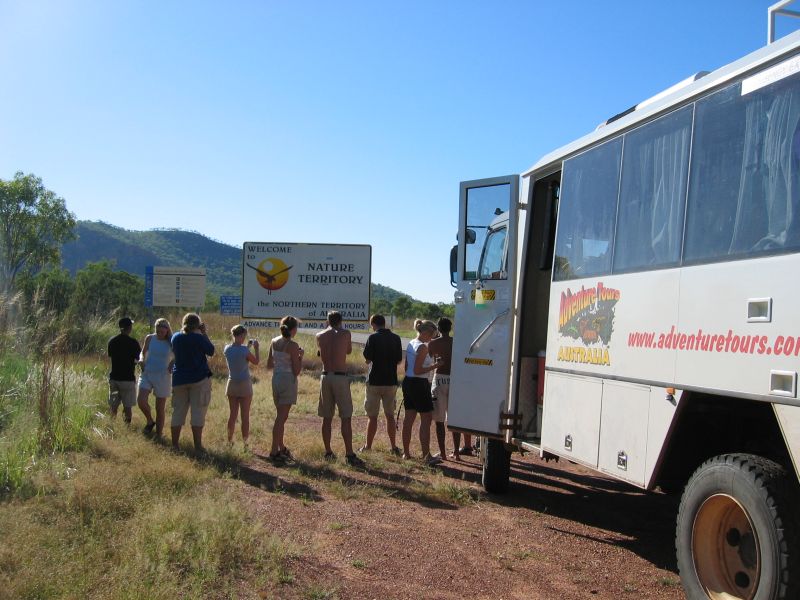 Northern Territory Tourists, next is Jo Creek Palms
