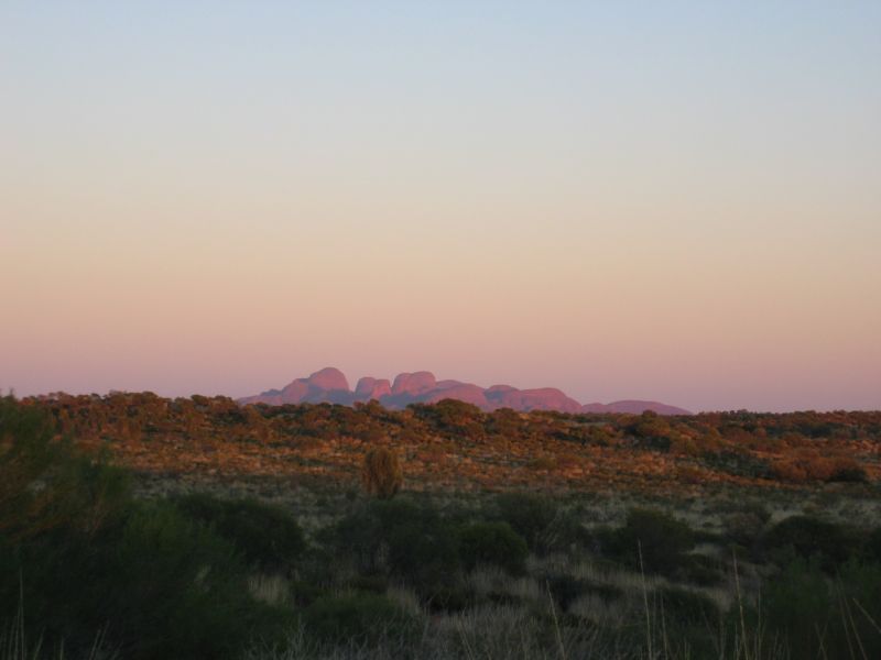 Kata Tjuta Sunrise, next is Kata Tjuta