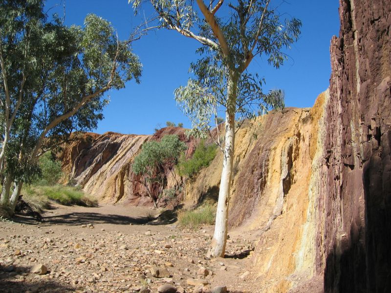 Ochre Pits, next is Ellery Creek Big Hole