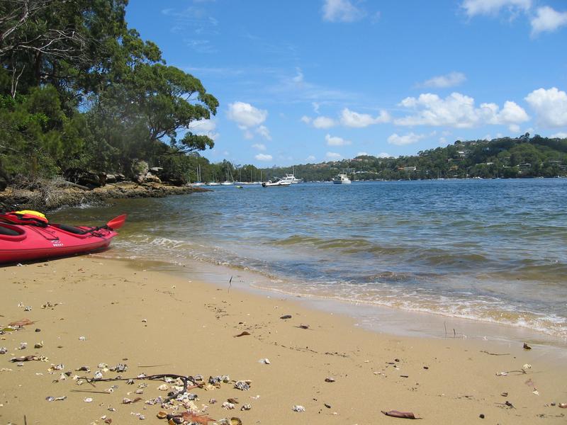 Middle Harbour Beach, next is Spit Kayak
