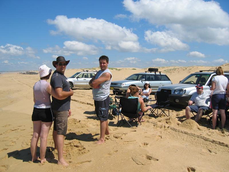 Stockton Lunch, next is Dune Climbing