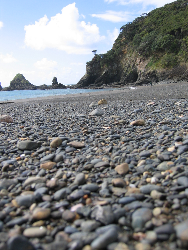 Oakura Bay Beach, next is Hanging On