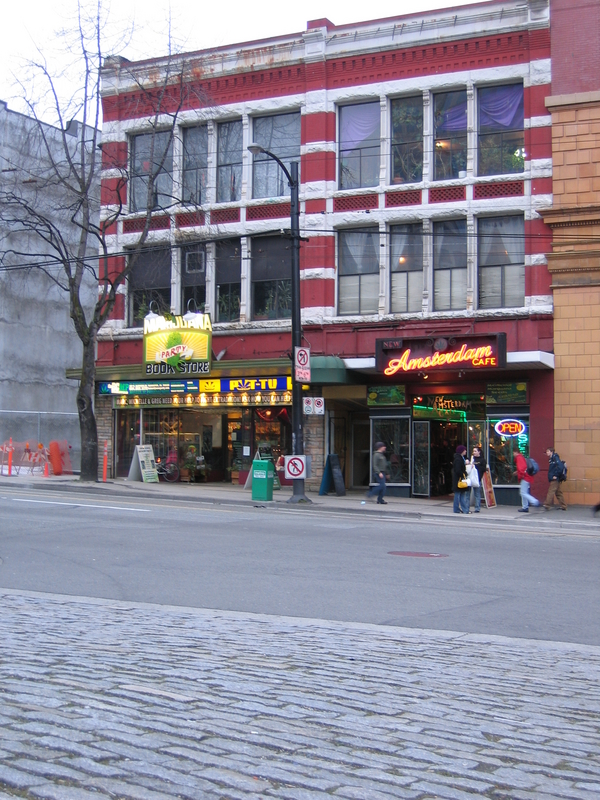 Amsterdam Cafe, next is Capilano River