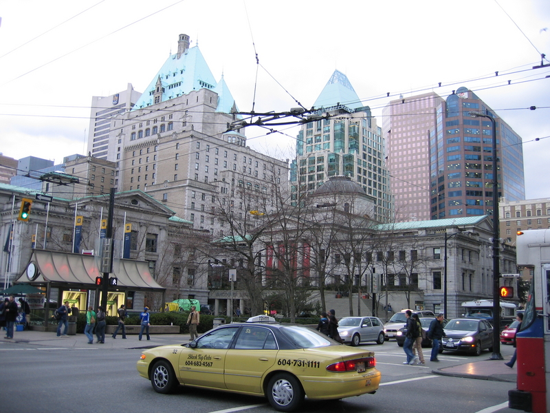 Downtown Vancouver, next is Branch Reflections